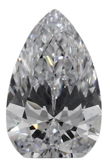 0.43 Carat E VVS1 Pear Lab Diamond