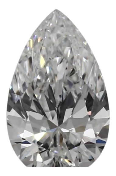0.43 Carat E VVS1 Pear Lab Diamond