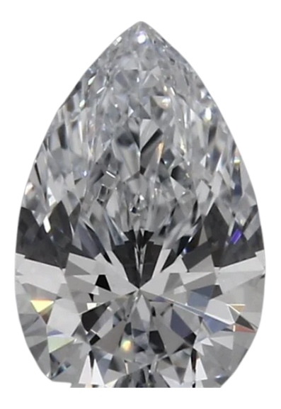 0.43 Carat F VVS1 Pear Lab Diamond