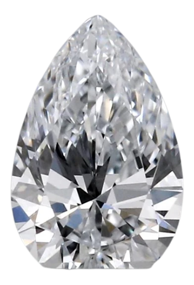 0.43 Carat F VVS1 Pear Lab Diamond