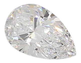0.43 Carat D VVS2 Pear Lab Diamond