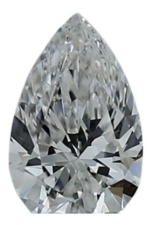 0.43 Carat E VVS2 Pear Lab Diamond