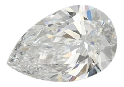 0.44 Carat D VS1 Pear Lab Diamond