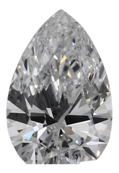 0.44 Carat D VS1 Pear Lab Diamond