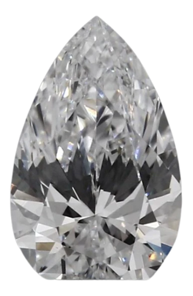 0.44 Carat D VS1 Pear Lab Diamond