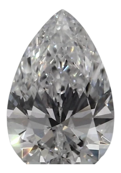 0.44 Carat D VVS1 Pear Lab Diamond