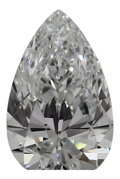 0.44 Carat E VVS1 Pear Lab Diamond