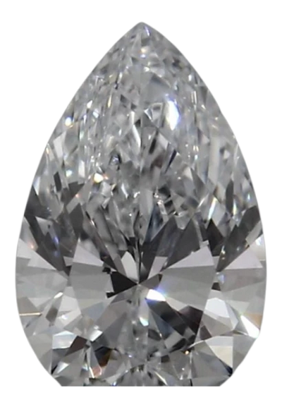 0.44 Carat E VVS2 Pear Lab Diamond