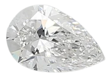 0.44 Carat E VVS2 Pear Lab Diamond