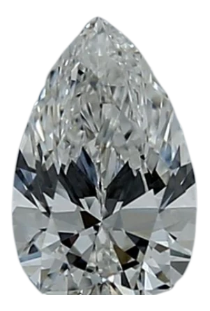 0.44 Carat F VVS2 Pear Lab Diamond