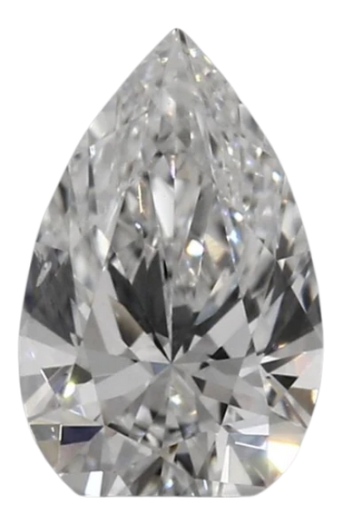 0.45 Carat E SI1 Pear Lab Diamond