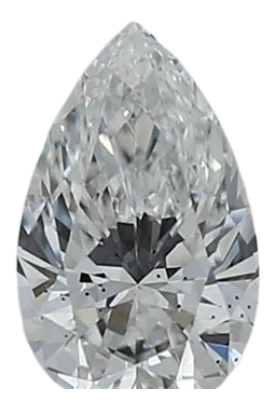 0.45 Carat E SI1 Pear Lab Diamond
