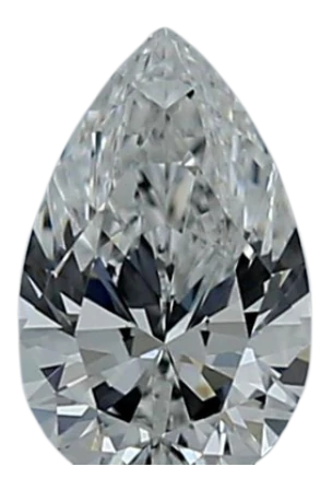 0.45 Carat D VS1 Pear Lab Diamond