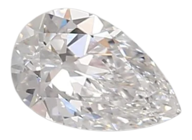 0.45 Carat D VS1 Pear Lab Diamond
