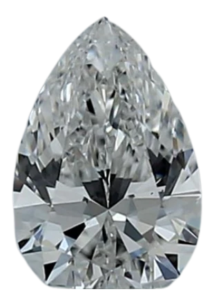 0.45 Carat E VS1 Pear Lab Diamond