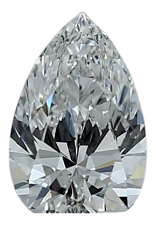 0.45 Carat E VS1 Pear Lab Diamond