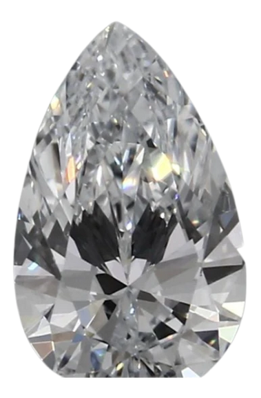0.45 Carat E VVS1 Pear Lab Diamond