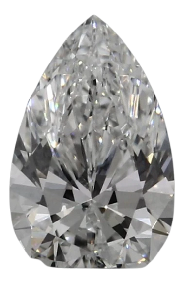 0.45 Carat F VVS1 Pear Lab Diamond