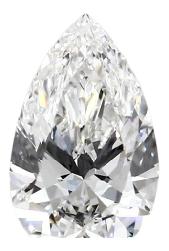 0.45 Carat F VVS2 Pear Lab Diamond