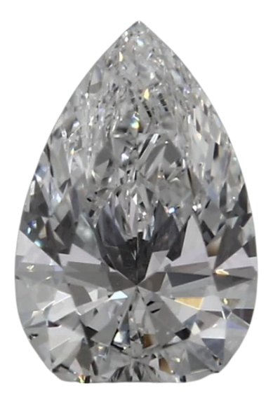 0.46 Carat D SI1 Pear Lab Diamond