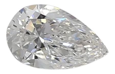 0.46 Carat E SI1 Pear Lab Diamond