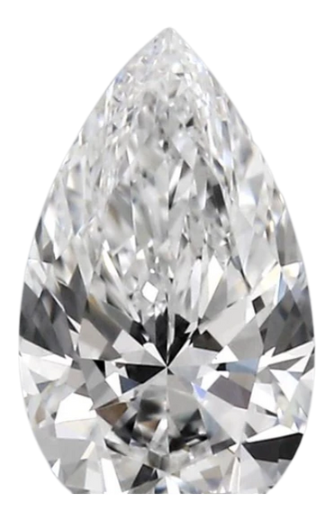 0.46 Carat D VS1 Pear Lab Diamond