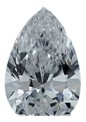 0.46 Carat D VS1 Pear Lab Diamond