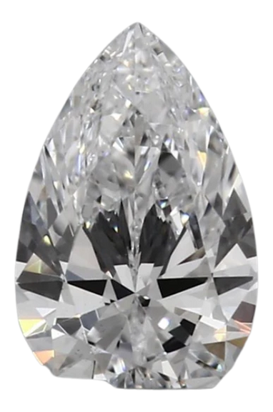 0.46 Carat D VS1 Pear Lab Diamond