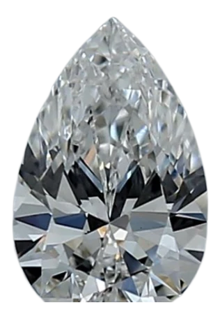 0.46 Carat E VS1 Pear Lab Diamond
