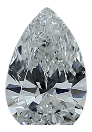0.46 Carat E VS2 Pear Lab Diamond