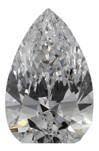 0.46 Carat D VVS2 Pear Lab Diamond