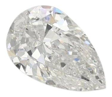 0.46 Carat E VVS2 Pear Lab Diamond