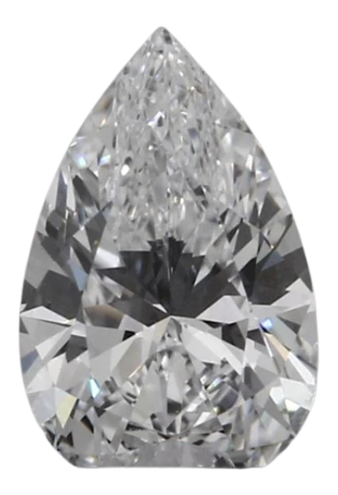 0.47 Carat D VS1 Pear Lab Diamond