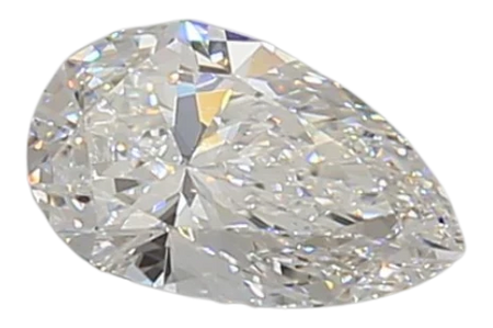 0.47 Carat E VS1 Pear Lab Diamond