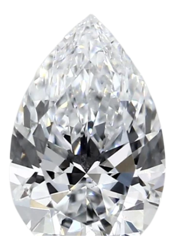 0.47 Carat E VS1 Pear Lab Diamond
