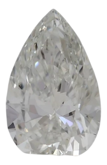 0.47 Carat F VVS1 Pear Lab Diamond