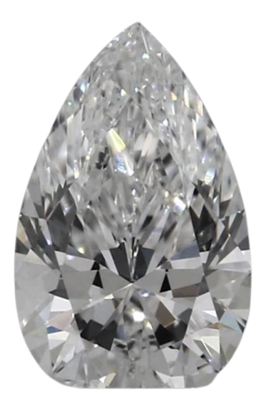 0.47 Carat D VVS2 Pear Lab Diamond