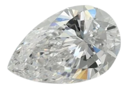 0.48 Carat D VS2 Pear Lab Diamond