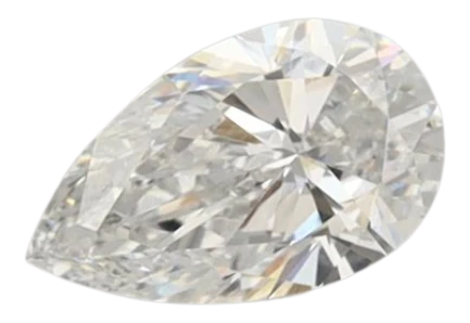 0.56 Carat D VVS2 Pear Lab Diamond