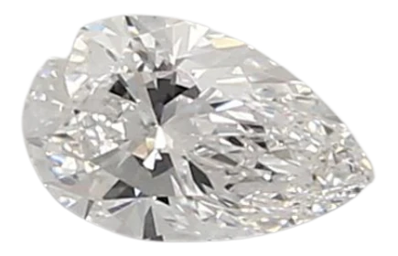 0.56 Carat D VVS2 Pear Lab Diamond