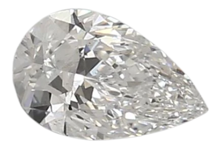 0.75 Carat D SI1 Pear Lab Diamond