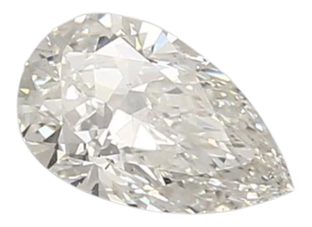 0.77 Carat F VS1 Pear Lab Diamond