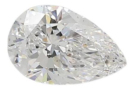0.77 Carat D VS2 Pear Lab Diamond