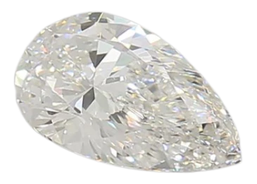 0.81 Carat F VVS2 Pear Lab Diamond