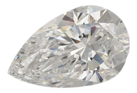 0.82 Carat D VS1 Pear Lab Diamond