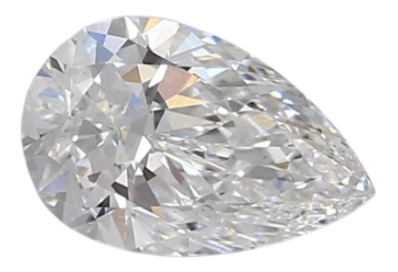 0.82 Carat D VS1 Pear Lab Diamond