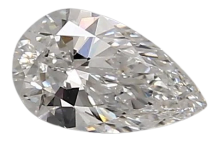 0.82 Carat E VS1 Pear Lab Diamond