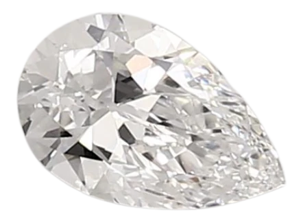 0.82 Carat D VVS2 Pear Lab Diamond