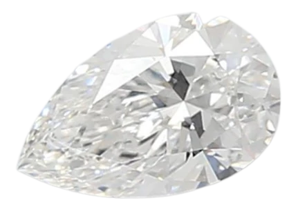 0.82 Carat E VVS2 Pear Lab Diamond