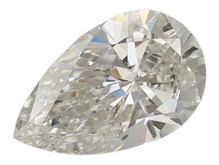 0.82 Carat G VVS2 Pear Lab Diamond
